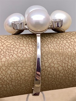 *Кольцо р.18,5 Белый Жемчуг д.7*7,5мм арт. 1.0106.0.b-372 Вес 4,84 г - фото 292158 *Кольцо р.18,5 Белый Жемчуг д.7*7,5мм арт. 1.0106.0.b-372 Вес 4,84 г - фото 292158