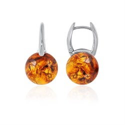 *Серьги Шары Янтарь арт. 2340484318-535 Вес 3,62 г - фото 292672 *Серьги Шары Янтарь арт. 2340484318-535 Вес 3,62 г - фото 292672