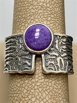 *Кольцо р.18 Чароит арт. 1310462391-058 Вес 8,33 г - фото 292692 *Кольцо р.18 Чароит арт. 1310462391-058 Вес 8,33 г - фото 292692