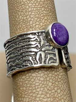 *Кольцо р.18 Чароит арт. 1310462391-058 Вес 8,33 г - фото 292700 *Кольцо р.18 Чароит арт. 1310462391-058 Вес 8,33 г - фото 292700