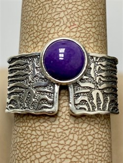 *Кольцо р.19 Чароит арт. 1310462391-024 Вес 7,76 г - фото 292703 *Кольцо р.19 Чароит арт. 1310462391-024 Вес 7,76 г - фото 292703