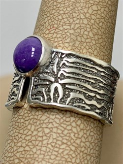 *Кольцо р.19 Чароит арт. 1310462391-024 Вес 7,76 г - фото 292710 *Кольцо р.19 Чароит арт. 1310462391-024 Вес 7,76 г - фото 292710