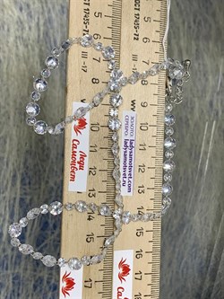 *Колье р.45-50 Льдинка Белый Фианит арт. 8340203041-45-936 Вес 15,2 г - фото 292746 *Колье р.45-50 Льдинка Белый Фианит арт. 8340203041-45-936 Вес 15,2 г - фото 292746