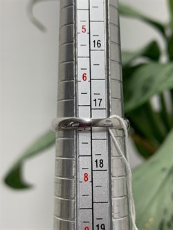 *Кольцо р.17,5 Розовый Опал иск арт. 1340250971л-30-892 Вес 2,13 г - фото 292797