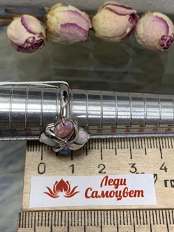 *Кольцо р.17 Микс Опал иск арт. 1340252908-3-606 Вес 3,60 г - фото 292846