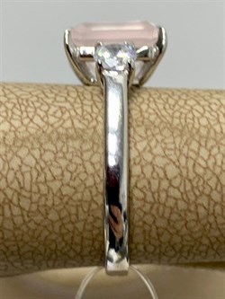 *Кольцо р.18 Розовый Кварц арт. 1340100286-30-302 Вес 2,98 г - фото 292903 *Кольцо р.18 Розовый Кварц арт. 1340100286-30-302 Вес 2,98 г - фото 292903