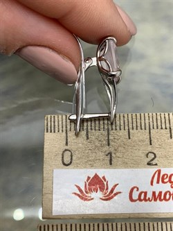 *Серьги Розовый Кварц арт. 2340100095-30-791 Вес 3,37 г - фото 292908 *Серьги Розовый Кварц арт. 2340100095-30-791 Вес 3,37 г - фото 292908