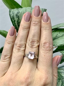 *Кольцо р.17 Розовый Кварц арт. 1340100095-30-088 Вес 2,12 г - фото 292915 *Кольцо р.17 Розовый Кварц арт. 1340100095-30-088 Вес 2,12 г - фото 292915