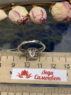 *Кольцо р.17 Розовый Кварц арт. 1340100095-30-088 Вес 2,12 г - фото 292917 *Кольцо р.17 Розовый Кварц арт. 1340100095-30-088 Вес 2,12 г - фото 292917