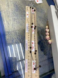 *Колье р.130 Дымчатый Кварц Раухтопаз арт. 8340106193-130-367 Вес 10,86 г - фото 292946 *Колье р.130 Дымчатый Кварц Раухтопаз арт. 8340106193-130-367 Вес 10,86 г - фото 292946