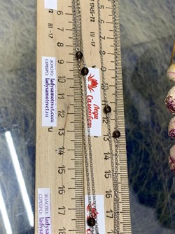 *Колье р.110 Дымчатый Кварц Раухтопаз арт. 8340106191-110-017 Вес 5,18 г - фото 292958