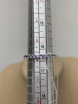 *Кольцо р.16,5 Танзанит Африка арт. 1340961315-165-817 Вес 1,76 г - фото 293170