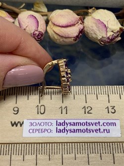 *Серьги Аметист арт. 2320791804л-017 Вес 5,01 г - фото 293407 *Серьги Аметист арт. 2320791804л-017 Вес 5,01 г - фото 293407