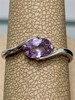 *Кольцо р.17 Аметист арт. 3067003077-947 Вес 1,36 г - фото 293502
