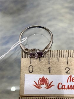 *Кольцо р.18 Аметист арт. 3067003077-349 Вес 1,35 г - фото 293532 *Кольцо р.18 Аметист арт. 3067003077-349 Вес 1,35 г - фото 293532