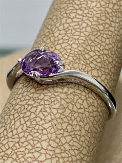 *Кольцо р.18 Аметист арт. 3067003077-349 Вес 1,35 г - фото 293535 *Кольцо р.18 Аметист арт. 3067003077-349 Вес 1,35 г - фото 293535