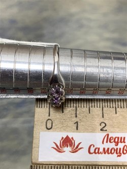 *Кольцо р.18,5 Аметист арт. 3067002826-332 Вес 1,54 г - фото 293540 *Кольцо р.18,5 Аметист арт. 3067002826-332 Вес 1,54 г - фото 293540