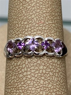 *Кольцо р.18,5 Аметист арт. 3067002826-332 Вес 1,54 г - фото 293544 *Кольцо р.18,5 Аметист арт. 3067002826-332 Вес 1,54 г - фото 293544