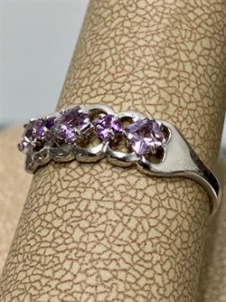 *Кольцо р.18,5 Аметист арт. 3067002826-332 Вес 1,54 г - фото 293546 *Кольцо р.18,5 Аметист арт. 3067002826-332 Вес 1,54 г - фото 293546