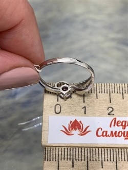 *Кольцо р.18 Аметист арт. 3837003269-414 Вес 1,72 г - фото 293556