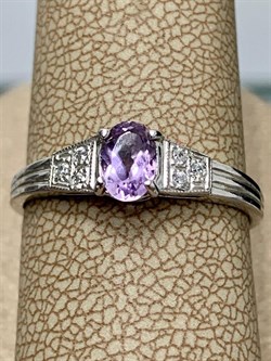 *Кольцо р.18 Аметист арт. 1R12261-879 Вес 1,82 г - фото 293574 *Кольцо р.18 Аметист арт. 1R12261-879 Вес 1,82 г - фото 293574