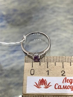 *Кольцо р.18 Аметист арт. 1R12261-879 Вес 1,82 г - фото 293579 *Кольцо р.18 Аметист арт. 1R12261-879 Вес 1,82 г - фото 293579