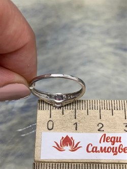 *Кольцо р.18 Аметист арт. 1R12261-879 Вес 1,82 г - фото 293580 *Кольцо р.18 Аметист арт. 1R12261-879 Вес 1,82 г - фото 293580