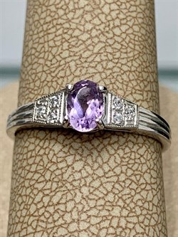 *Кольцо р.18 Аметист арт. 1R12261-879 Вес 1,82 г - фото 293582 *Кольцо р.18 Аметист арт. 1R12261-879 Вес 1,82 г - фото 293582