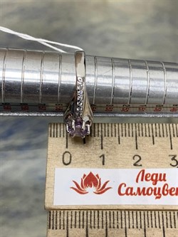 *Кольцо р.17,5 Аметист арт. 1340790072-126 Вес 2,69 г - фото 293620 *Кольцо р.17,5 Аметист арт. 1340790072-126 Вес 2,69 г - фото 293620