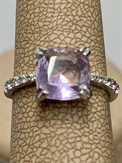 *Кольцо р.16 Аметист арт. 3837003116-539 Вес 1,85 г - фото 293637