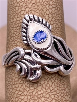 *Кольцо  Перо р.18 Микс Марказит Эмаль арт. HR1558-847 вес 5,65 г - фото 293847