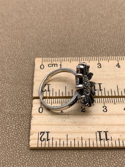 *Кольцо Подсолнух р.19 Микс Марказит Перламутр Абалон арт. HR1363-684 вес 6,02 г - фото 294123 *Кольцо Подсолнух р.19 Микс Марказит Перламутр Абалон арт. HR1363-684 вес 6,02 г - фото 294123