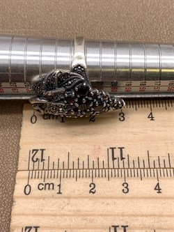 *Кольцо р.20 Виноградная Гроздь Микс Марказит Гранат Пироп арт. HR665-481 вес 11,02 г - фото 294266