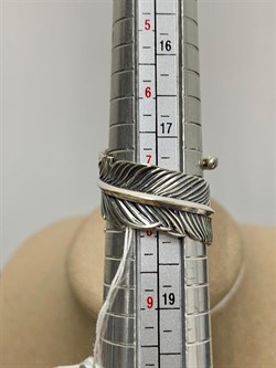 *Кольцо р.18 Зеленый Агат арт. 1310391600-60-387 Вес 8,18 г - фото 294297