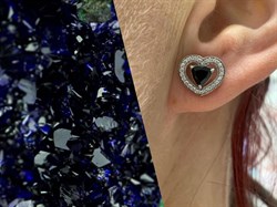 *Пусеты Гранат арт. 3937015111л-545 Вес 2,7 г - фото 294672 *Пусеты Гранат арт. 3937015111л-545 Вес 2,7 г - фото 294672