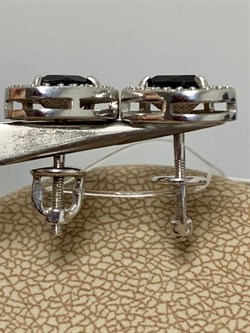 *Пусеты Гранат арт. 3937015111л-545 Вес 2,7 г - фото 294677 *Пусеты Гранат арт. 3937015111л-545 Вес 2,7 г - фото 294677