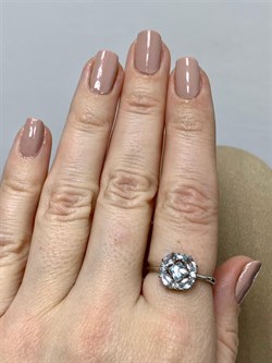 *Кольцо р.18 Голубой Топаз арт. 3757003005-748 Вес 1,94 г - фото 294734 *Кольцо р.18 Голубой Топаз арт. 3757003005-748 Вес 1,94 г - фото 294734