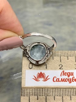 *Кольцо р.19 Серафинит арт. 1340920111-295 Вес 4,13 г - фото 294780 *Кольцо р.19 Серафинит арт. 1340920111-295 Вес 4,13 г - фото 294780