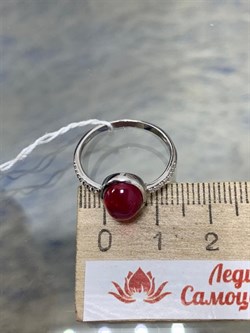 *Кольцо р.17,5 Звездчатый Корунд Рубин синт арт. 1340940368л-3-243 Вес 2,08 г - фото 294834 *Кольцо р.17,5 Звездчатый Корунд Рубин синт арт. 1340940368л-3-243 Вес 2,08 г - фото 294834