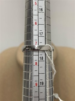 *Кольцо р.17,5 Звездчатый Корунд Рубин синт арт. 1340940373л-3-326 Вес 2,72 г - фото 294933