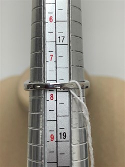 *Кольцо р.18 Звездчатый Корунд Рубин синт арт. 1340940182л-3-126 Вес 3,19 г - фото 294943