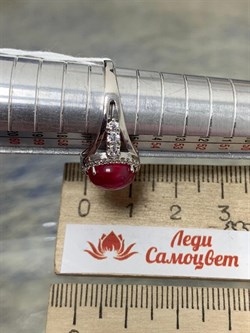 *Кольцо р.19 Звездчатый Корунд Рубин синт арт. 1340940182л-3-514 Вес 3,03 г - фото 294954 *Кольцо р.19 Звездчатый Корунд Рубин синт арт. 1340940182л-3-514 Вес 3,03 г - фото 294954