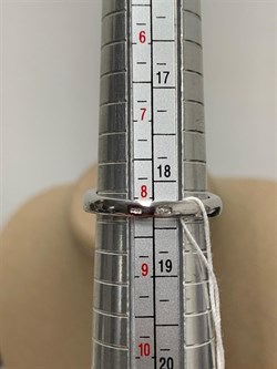 *Кольцо р.18,5 Звездчатый Корунд Рубин синт арт. 1340940150л-3-246 Вес 6,82 г - фото 294982