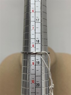 *Кольцо р.18,5 Звездчатый Корунд Рубин синт арт. 1340940375л-3-532 Вес 1,45 г - фото 295002