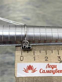 *Кольцо р.16,5 Сапфир арт. 3987002995-8-090 Вес 1,3 г - фото 295086