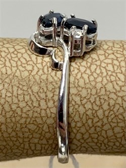 *Кольцо р.16,5 Сапфир арт. 3987002995-8-090 Вес 1,3 г - фото 295090