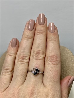 *Кольцо р.17 Сапфир арт. 3987002995-8-319 Вес 1,29 г - фото 295094