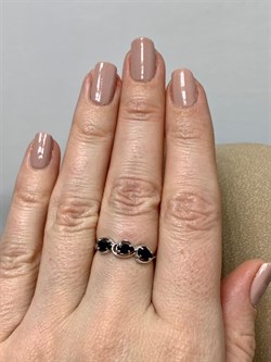 *Кольцо р.17 Сапфир арт. 3037002983-783 Вес 1,38 г - фото 295187