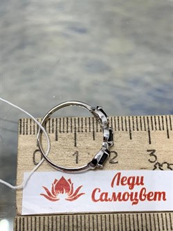 *Кольцо р.17 Сапфир арт. 3037002983-783 Вес 1,38 г - фото 295190