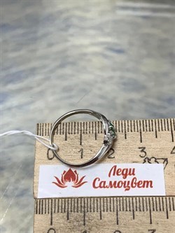 *Кольцо р.18,5 Изумруд арт. 3987002455-6-653 Вес 1,79 г - фото 295329 *Кольцо р.18,5 Изумруд арт. 3987002455-6-653 Вес 1,79 г - фото 295329